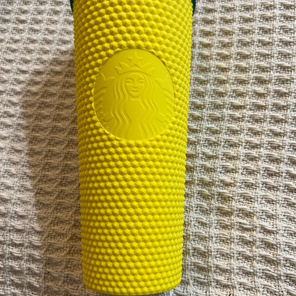 Brand New Starbucks Hawaii Collection Yellow and Green Tumbler, Venti